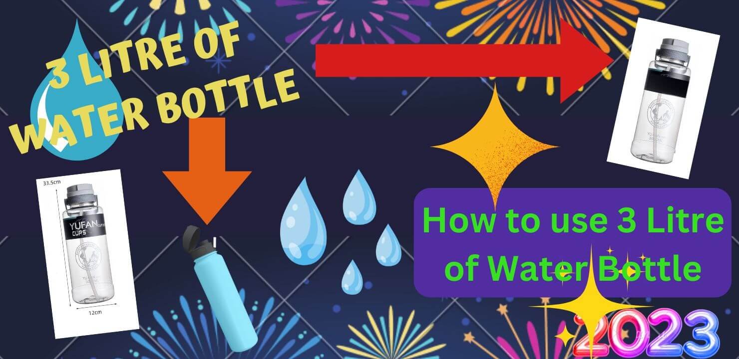 3 Litre of Water bottle