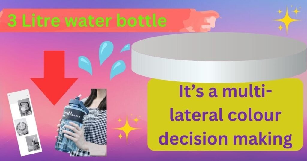 3 litre water bottle
